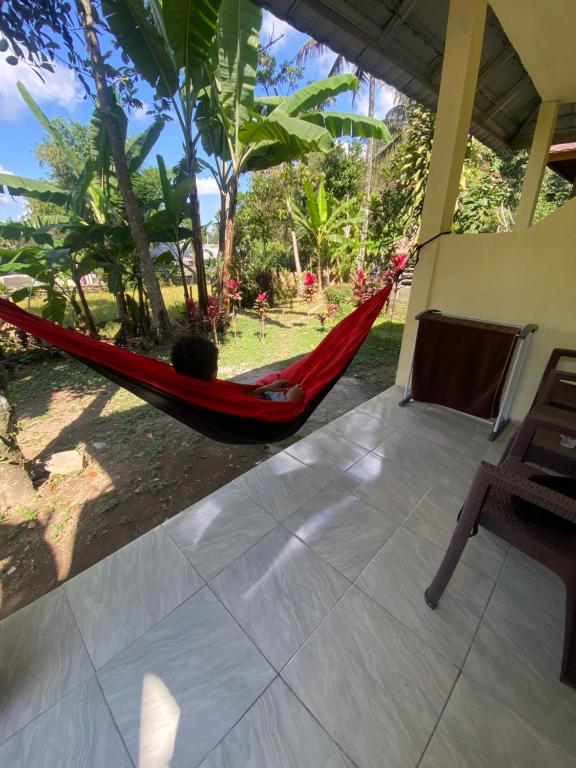 Aed väljaspool majutusasutust Pondok rinjani bungalow tetebatu