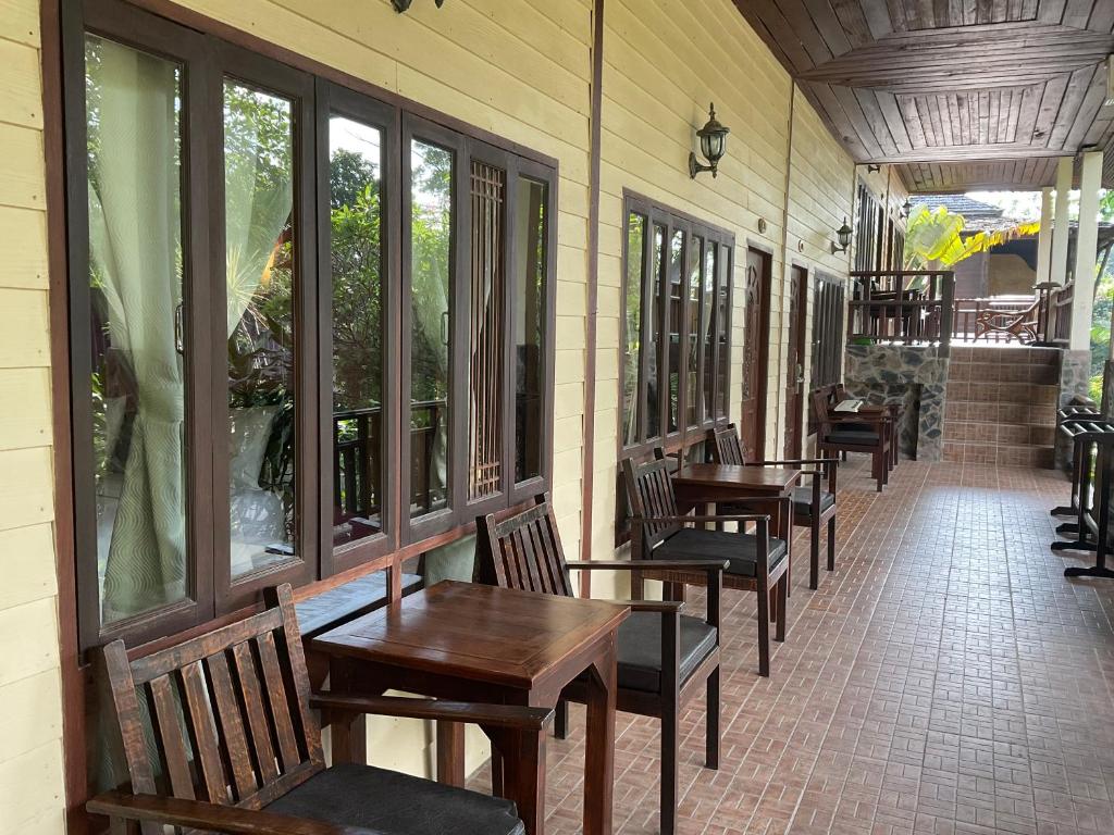 Balkón nebo terasa v ubytování Seashell Resort Koh Tao-SHA Plus