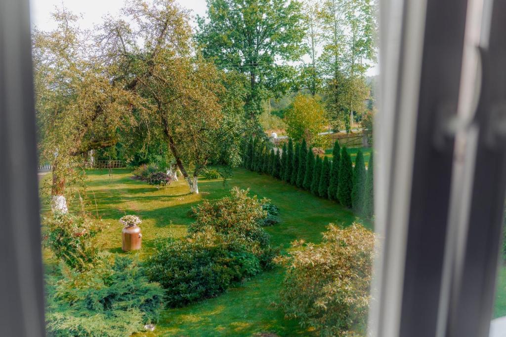 Zahrada ubytování Zakątek u Hani