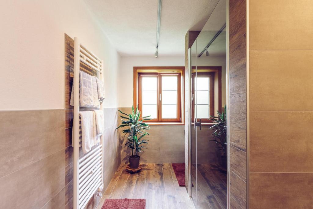 Koupelna v ubytování Haus Nr 39