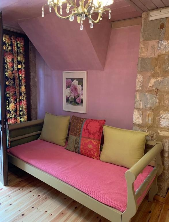 Posezení v ubytování Elaion Guesthouse