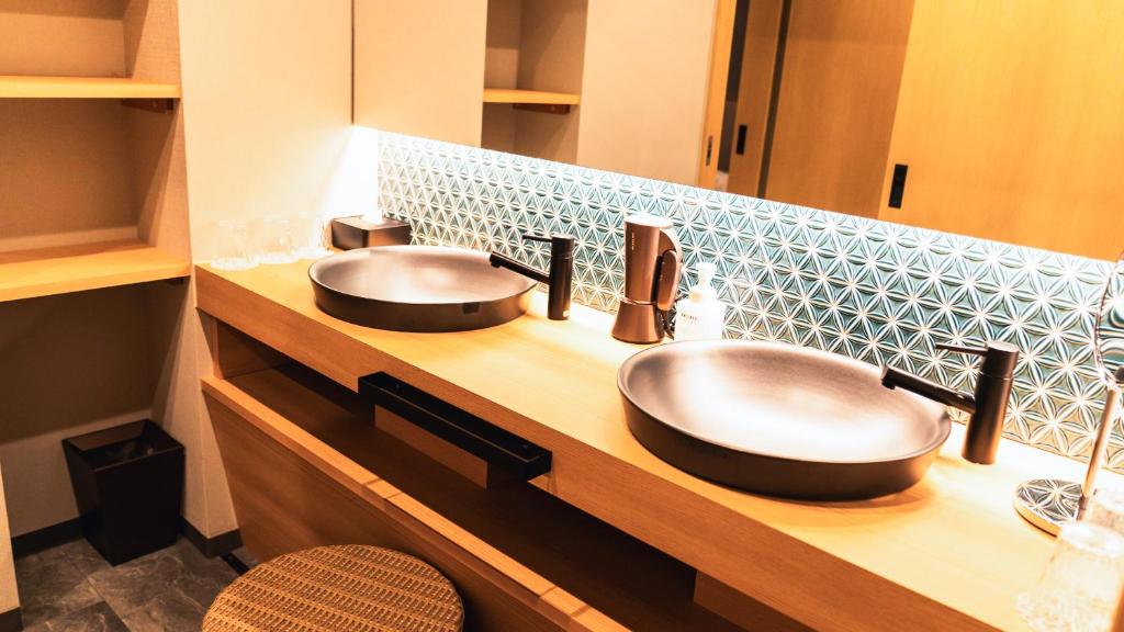 Koupelna v ubytování Tabist kiki HOTEL KYOTO Gojo Karasuma
