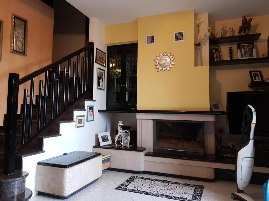 A seating area at B&B da Silvana a Talamello