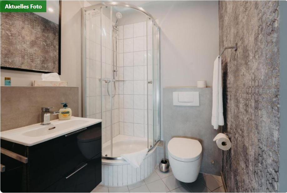 Koupelna v ubytování Hotel-Gasthof Zur Krone