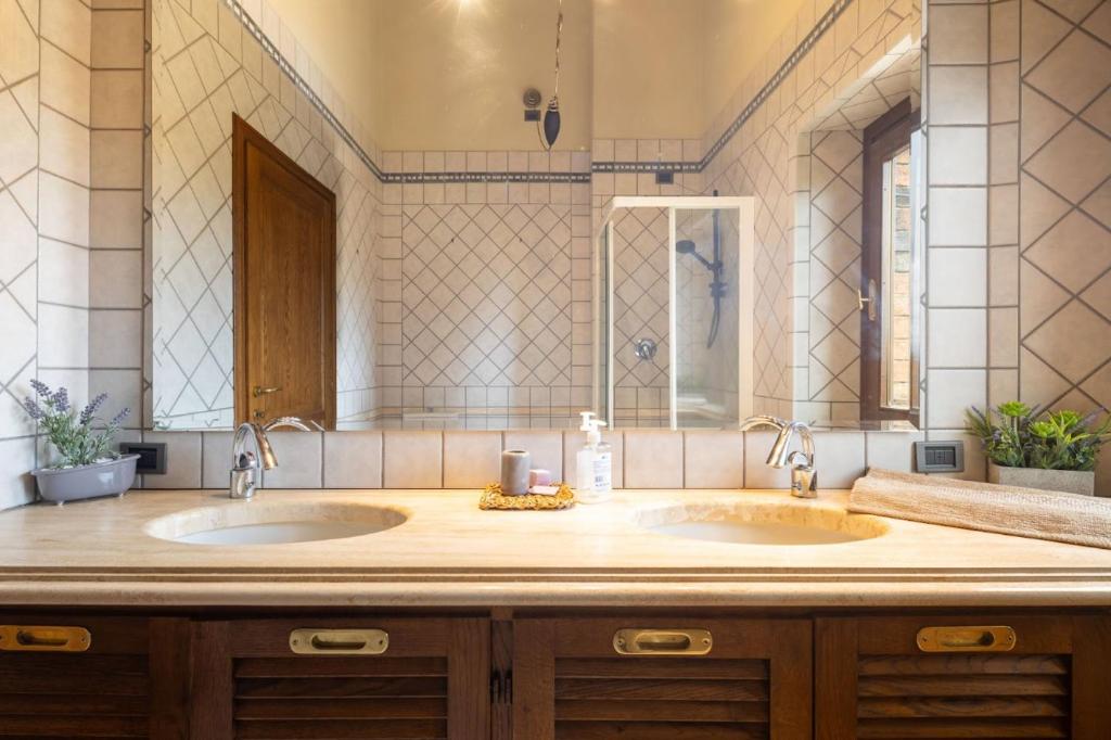 Koupelna v ubytování Villa La Fornace - Campagnatico, Italy