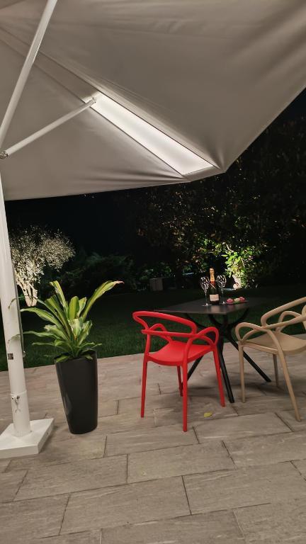 Zahrada ubytování Hotel Villa Cuserina