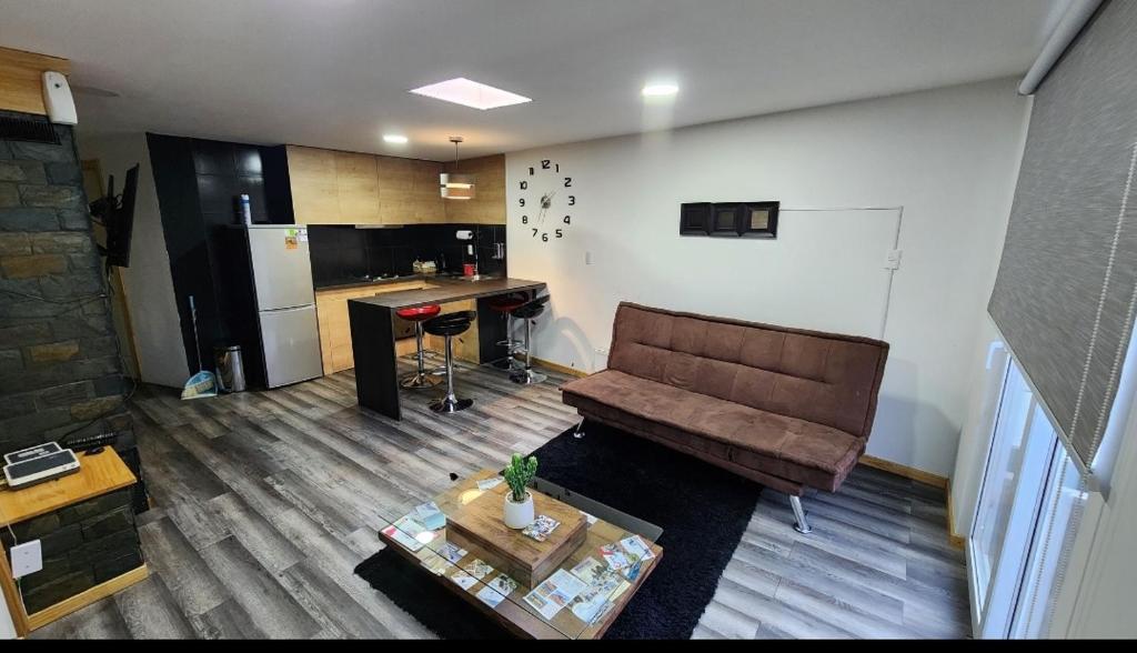 Kuchyň nebo kuchyňský kout v ubytování Nui 2 apartamento