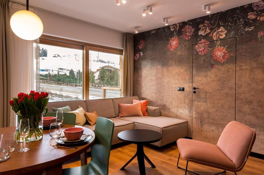 Χώρος καθιστικού στο Green Spring