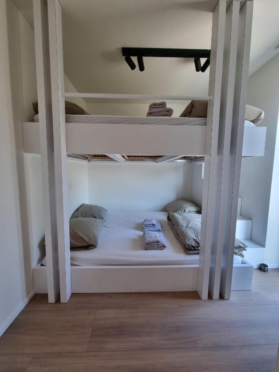 Postel nebo postele na pokoji v ubytování Penthouse Solaris