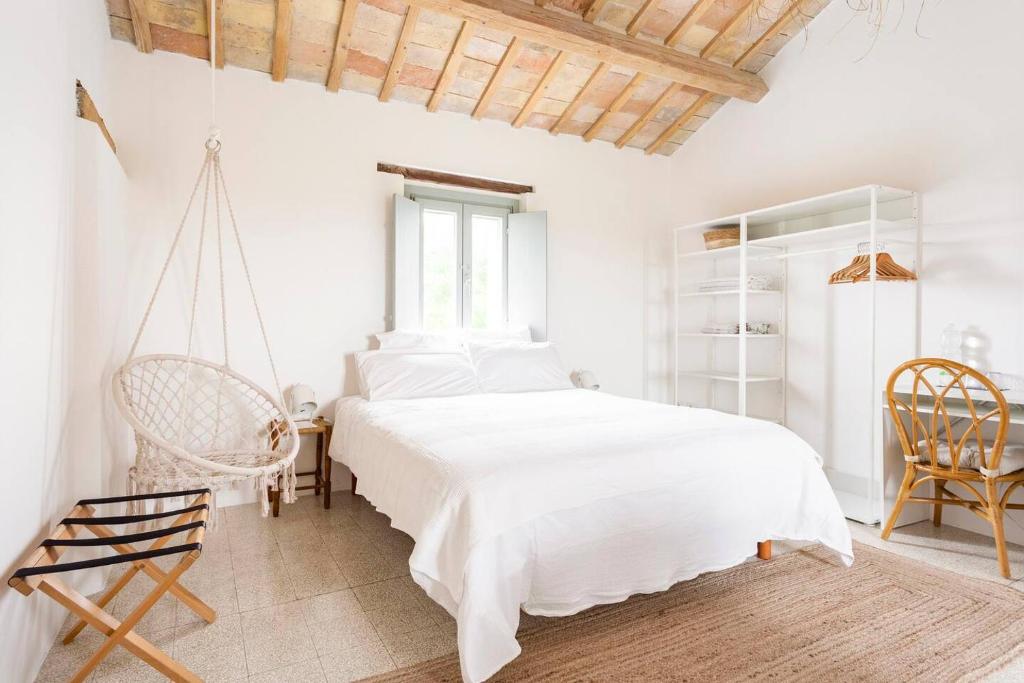 Postel nebo postele na pokoji v ubytování Casa Caminate - suite