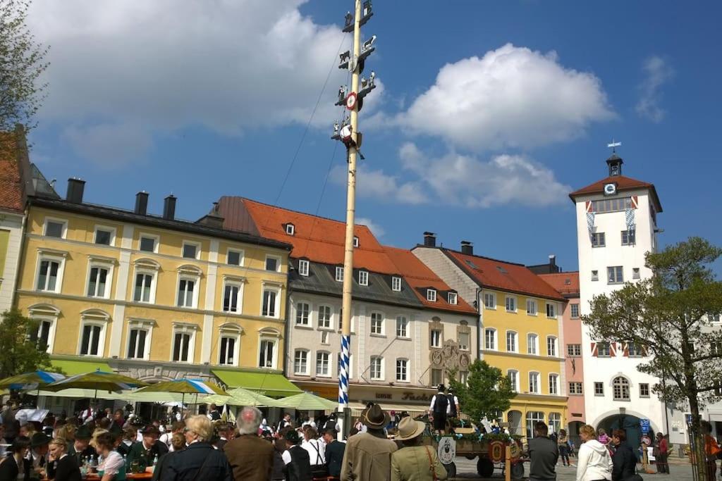 Hosté ubytování Ferienwohnung mit Garten und Bergblick