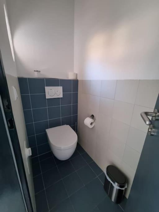 Koupelna v ubytování Ferienwohnung mit Garten und Bergblick