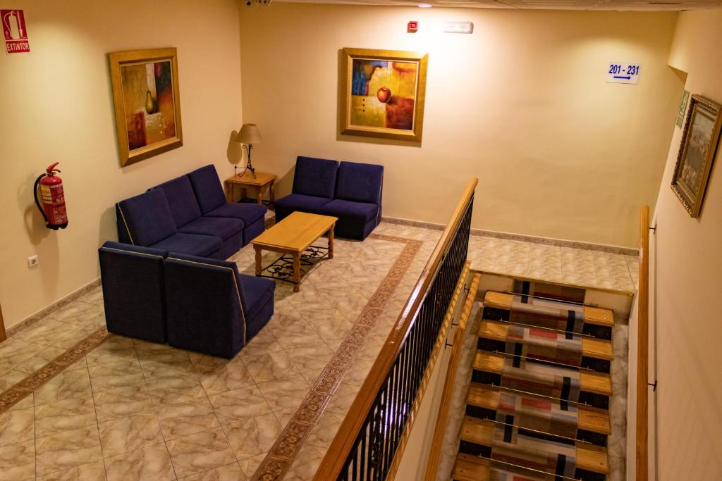 Posezení v ubytování Hotel Philadelfia