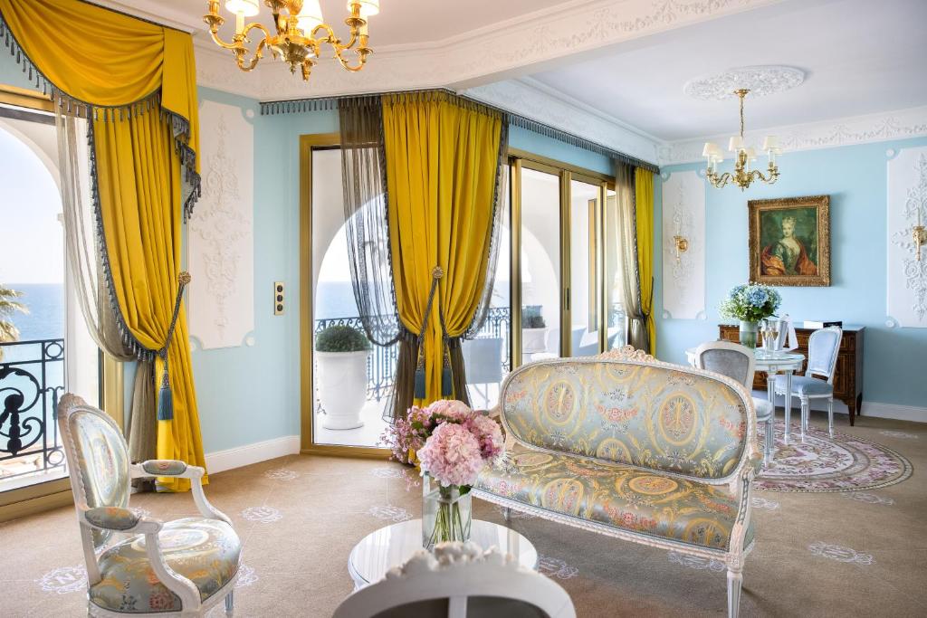 Posezení v ubytování Hotel Le Negresco