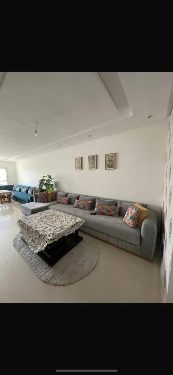 Χώρος καθιστικού στο Appartement ola blanca 2, bord de mer