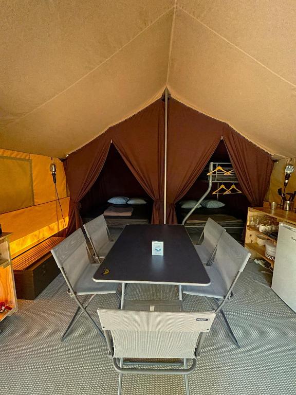 Część wypoczynkowa w obiekcie Camping Onlycamp L'Orée d'Alsace