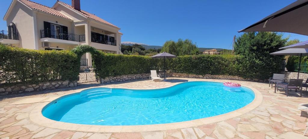 Bazén v ubytování Arte villa Margarita apartment nebo v jeho okolí