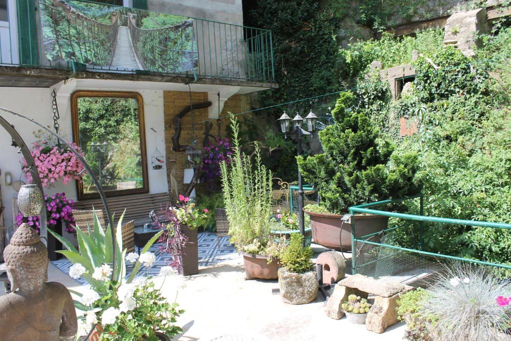 Vonkajšia záhrada v ubytovaní Studio Malou, cuisine, salle d'eau, terrasse amenagée