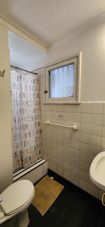 Koupelna v ubytování hostal andino