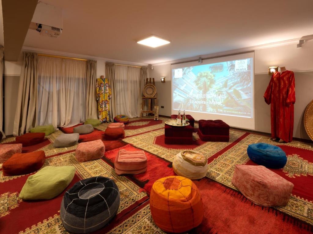Posezení v ubytování Heure Bleue Palais - Relais & Châteaux