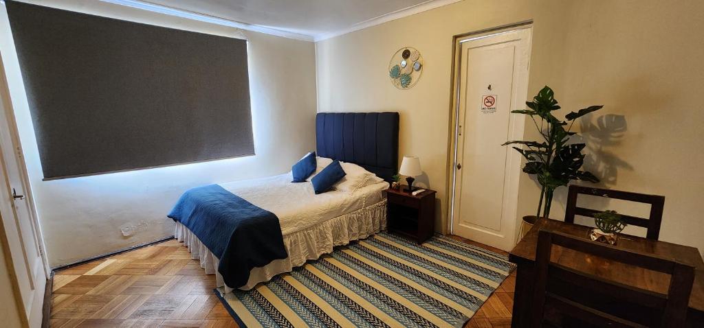 Postel nebo postele na pokoji v ubytování hostal andino