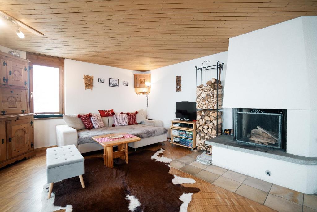 Posezení v ubytování Apartment Camelia