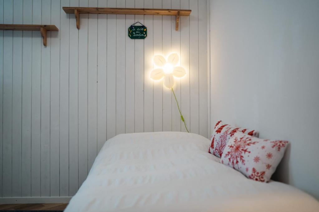 Postel nebo postele na pokoji v ubytování Apartment Camelia