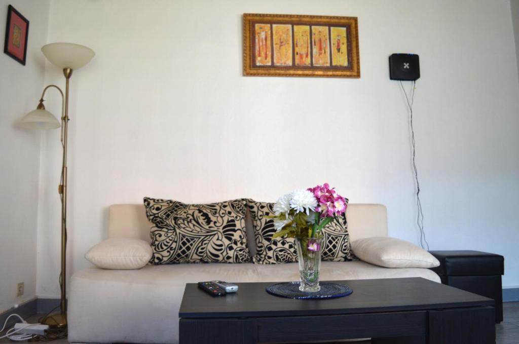 Posezení v ubytování Logement Gare