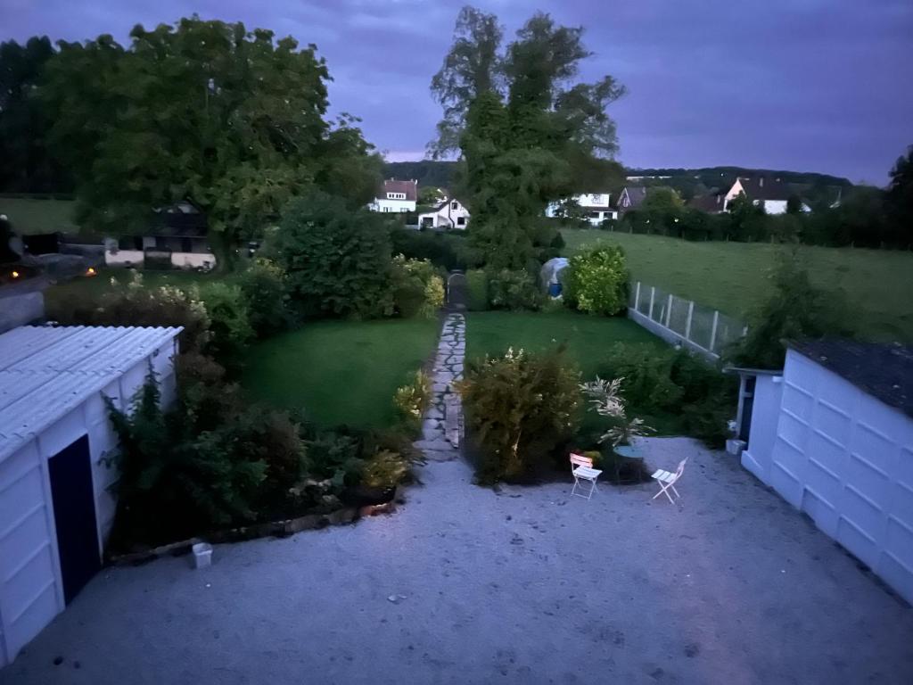 Zahrada ubytování L Hirondelle 3