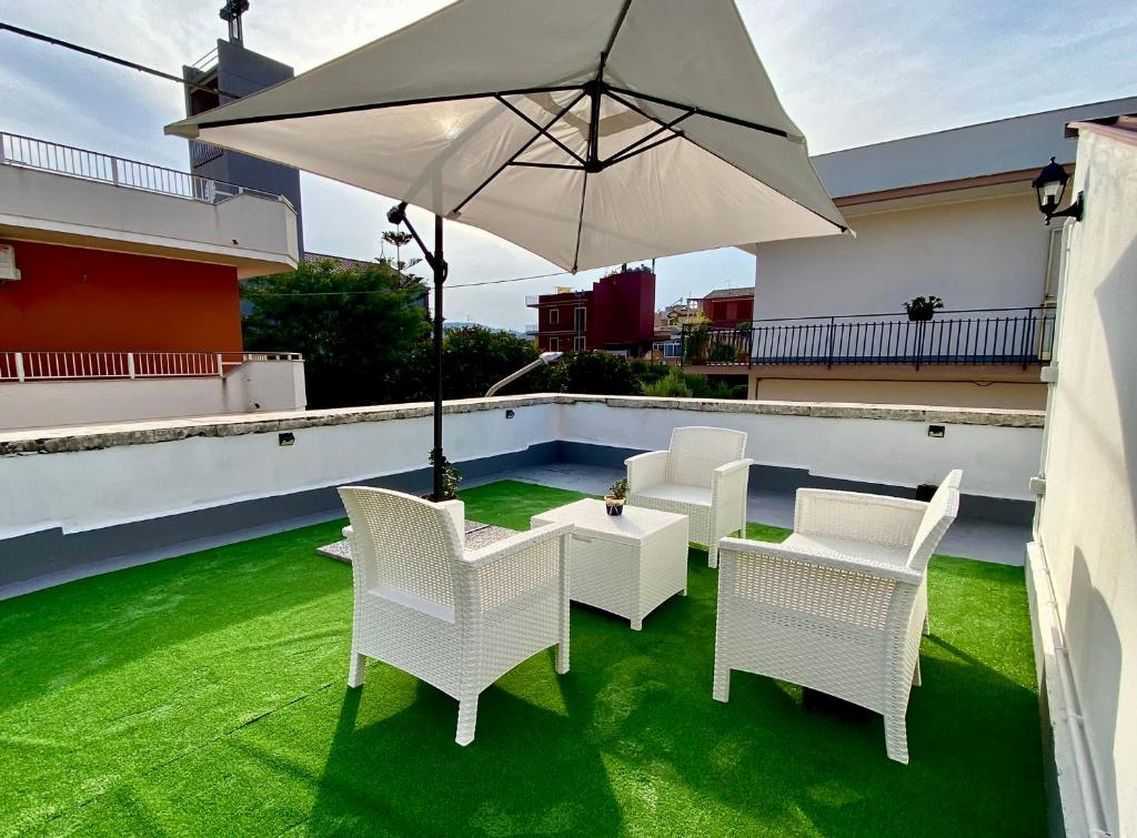 Patio nebo venkovní prostory v ubytování Sicily Casa Vacanze