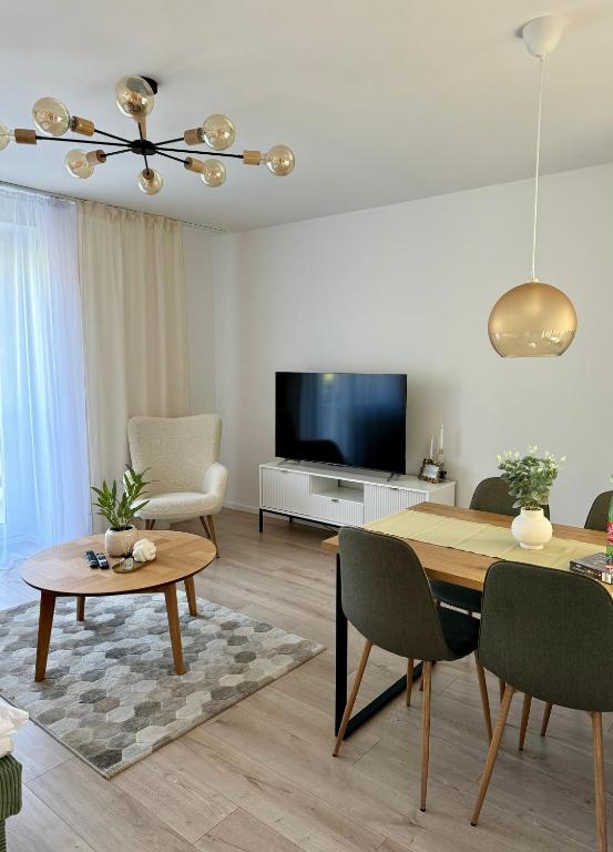 TV a/nebo společenská místnost v ubytování Apartment ZOi