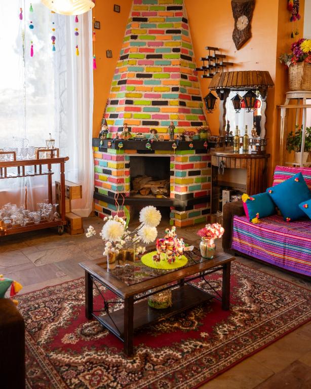 Posezení v ubytování Hotel Pumakala