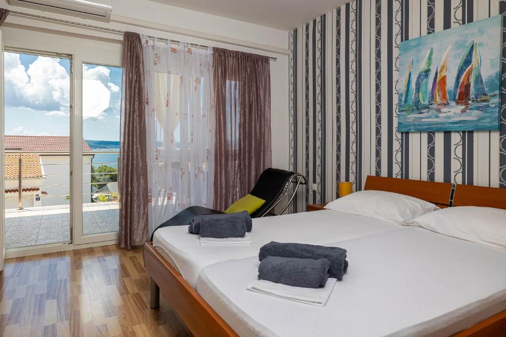 Apartments Novoselic - Apartment Mit 1 Schlafzimmer Und Meerblick