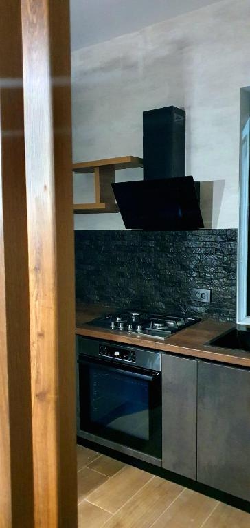 Cuina o zona de cuina de Guest house "Soulmate"