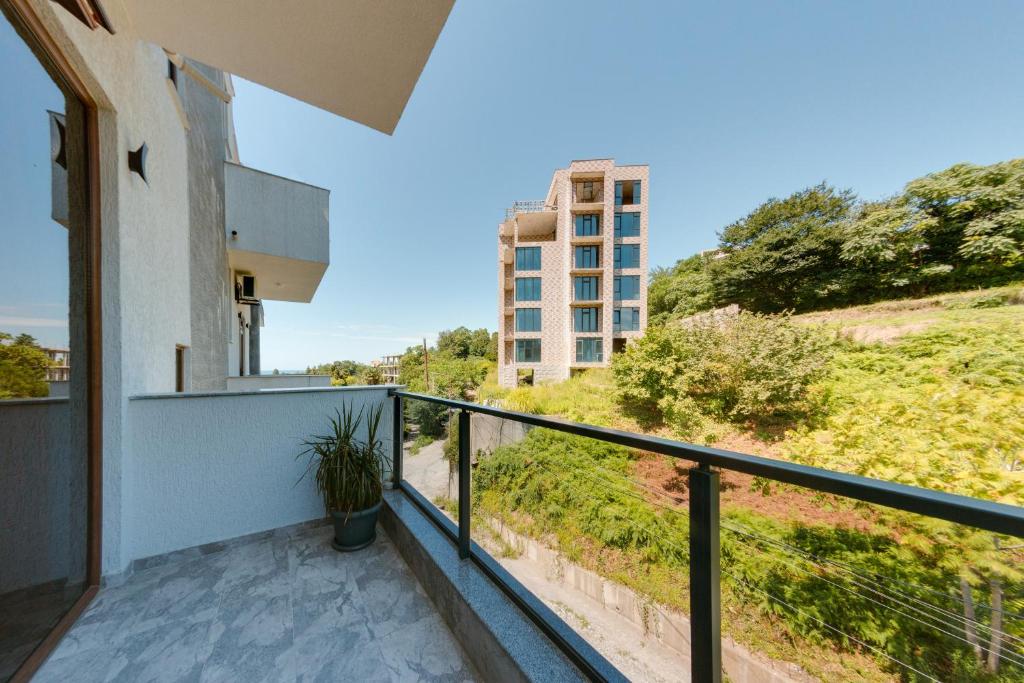 Balkón nebo terasa v ubytování Sun Wine Hotel