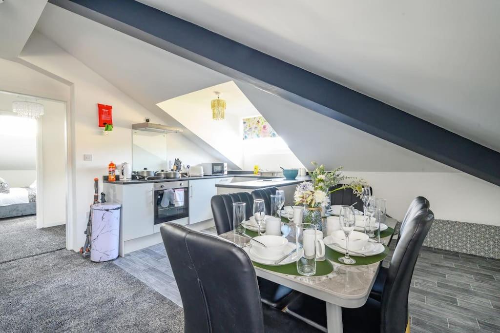Posezení v ubytování -3F421- For your Relaxed, Cosy stay, Free Parking