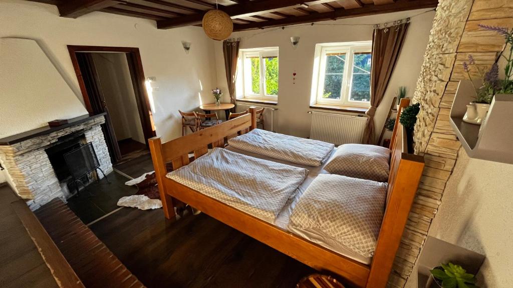Postel nebo postele na pokoji v ubytování Melior