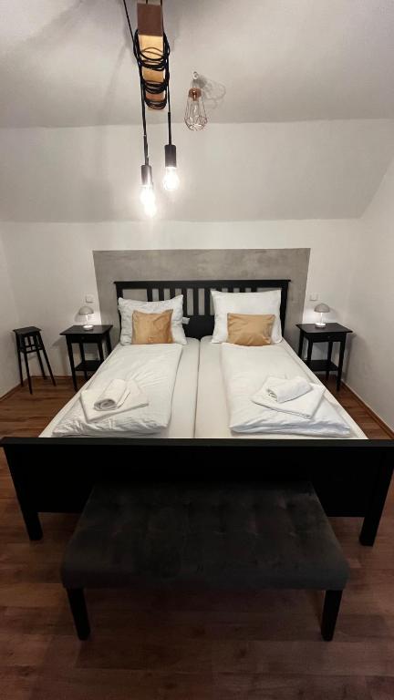 Postel nebo postele na pokoji v ubytování Melior