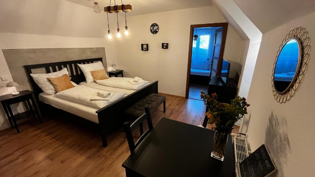 Postel nebo postele na pokoji v ubytování Melior