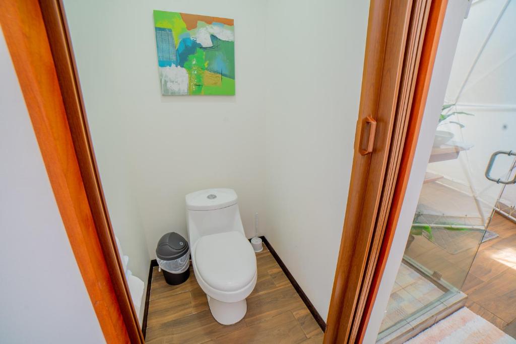 Koupelna v ubytování Tocuma Glamping