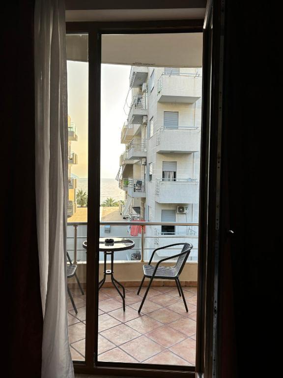 Balkón nebo terasa v ubytování Hotel Vlora 78