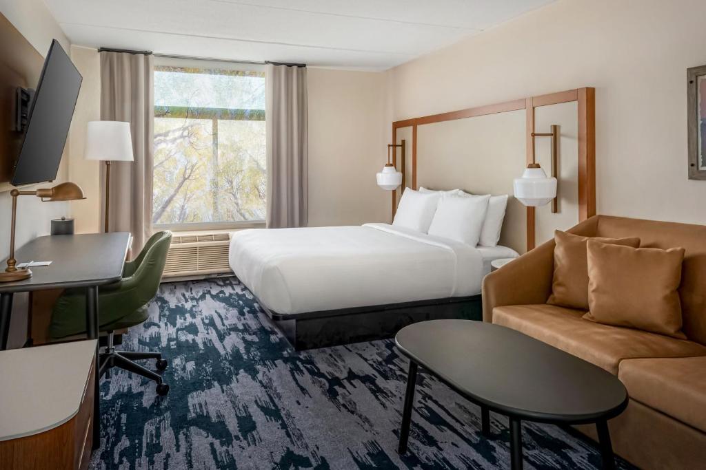 Posezení v ubytování Fairfield by Marriott Inn & Suites Rome NY