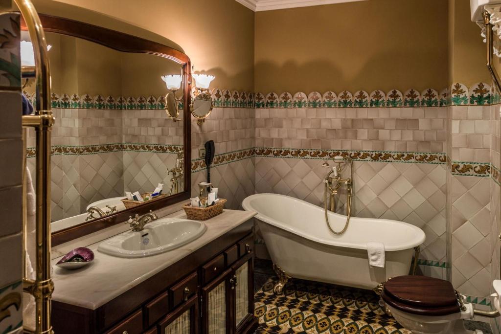 Kúpeľňa v ubytovaní Hotel Villa Retiro