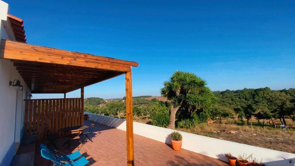 Balkón nebo terasa v ubytování Monte da Caniveta - Casa do Avô