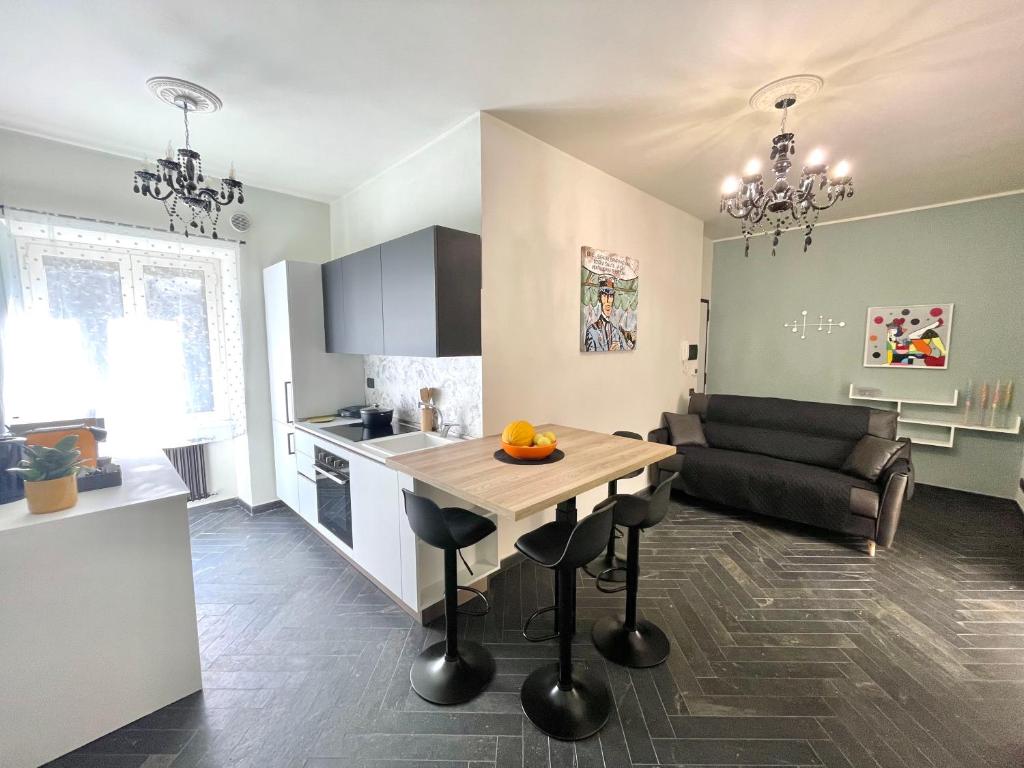 Η κουζίνα ή μικρή κουζίνα στο Dolce Apartments Castel Gandolfo