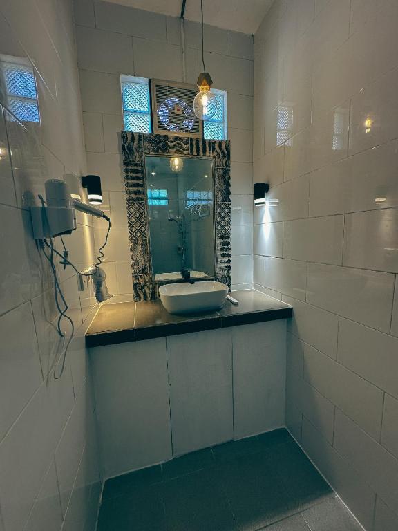 Koupelna v ubytování Bali Stuti Jimbaran Inn