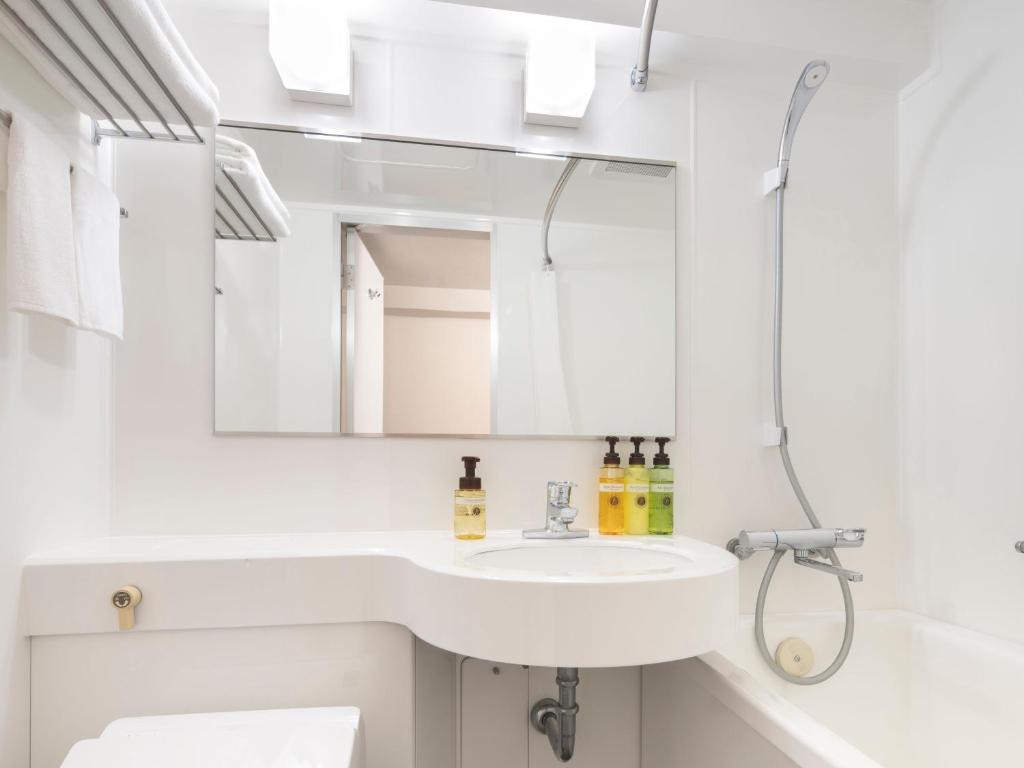 Koupelna v ubytování HOTEL MYSTAYS Iidabashi
