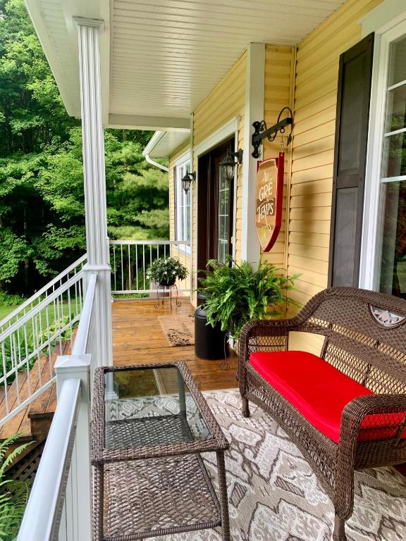 Balkón nebo terasa v ubytování Au Gré Du Temps - Gîte B&B