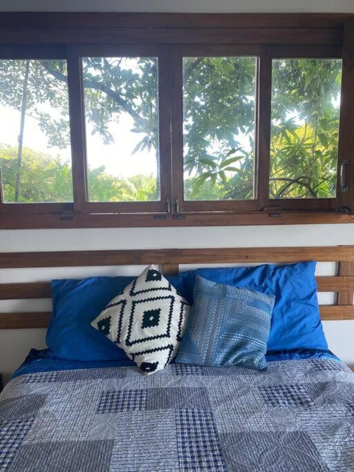 Postel nebo postele na pokoji v ubytování Casa del Cielo