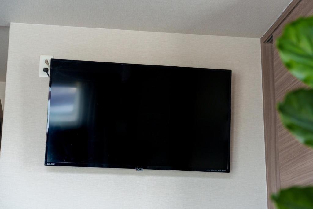 TV a/nebo společenská místnost v ubytování Doutonbori Crystal Hotel Ⅱ